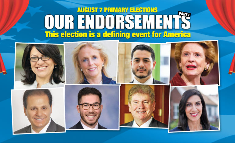 Our endorsements for the August 7 primary elections