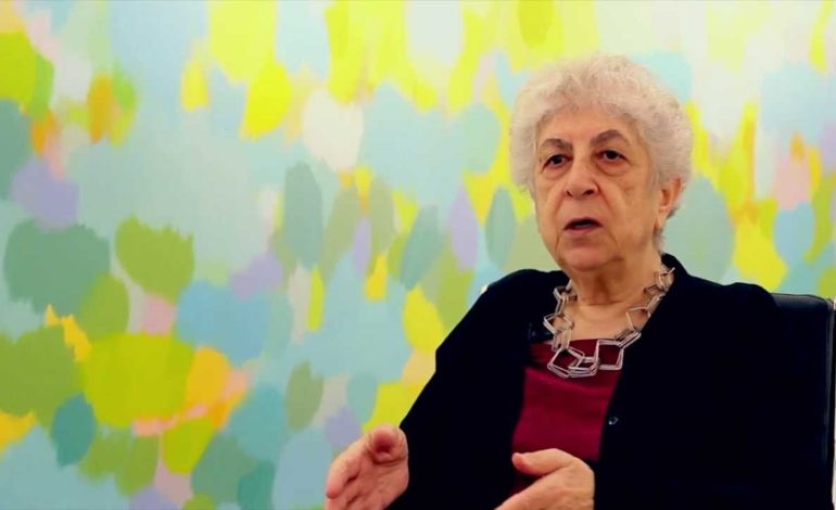 Get your own facts, Palestinian artist Samia Halaby advises