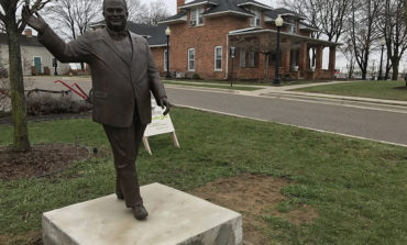 Dearborn's controversial Orville Hubbard statue is back, and so is the debate