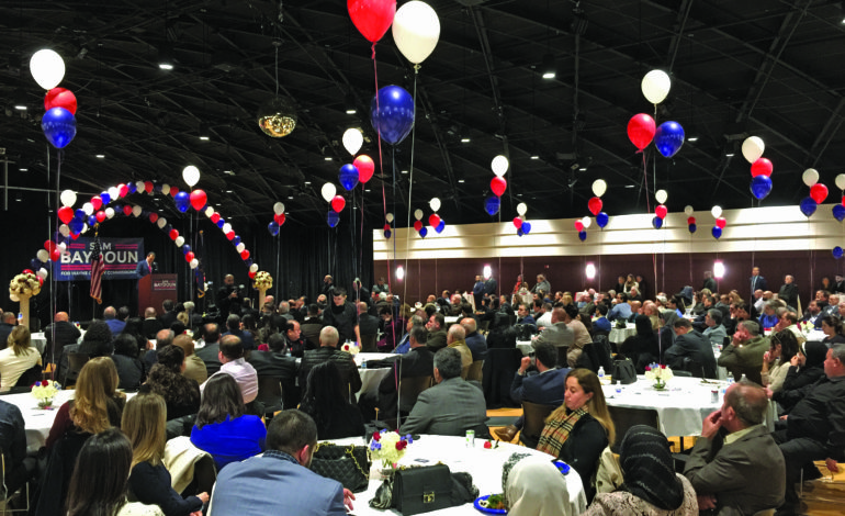 Hundreds attend Sam Baydoun’s first fundraiser in bid for Wayne County Commission