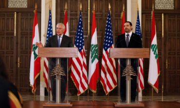 Tillerson says Hezbollah role is a threat to Lebanon