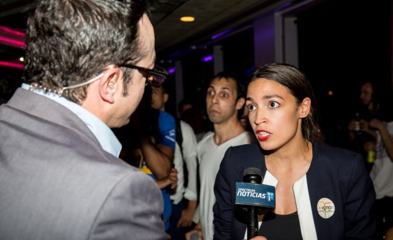 Alexandria Ocasio-Cortez’s upset victory shakes Democratic Party establishment