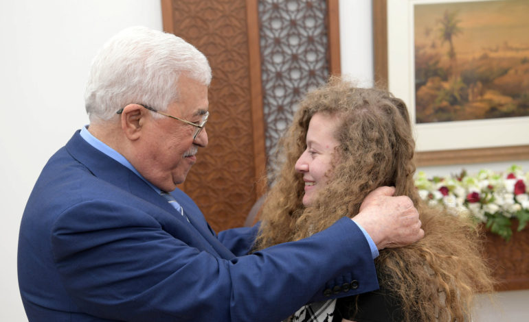 Mahmoud Abbas: Stop exploiting Ahed Tamimi for personal gain