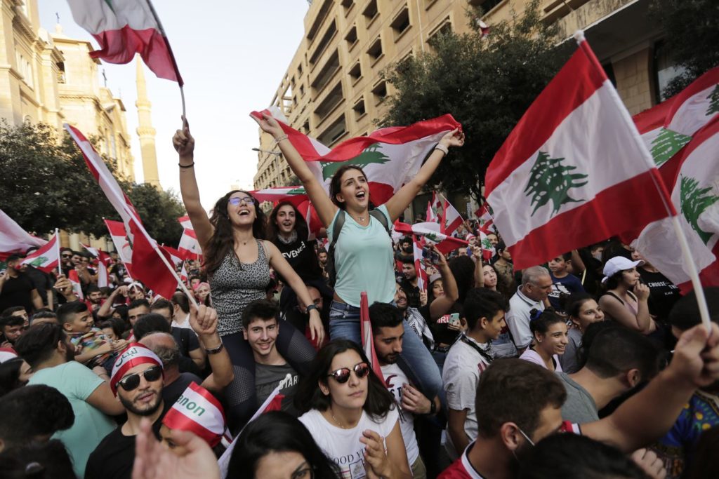 Lebanese uprising continue