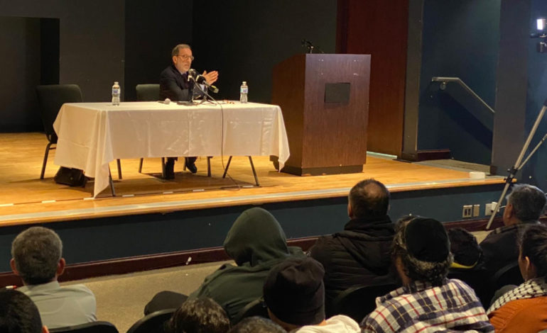 Professor Rashid Khalidi illuminates Palestinian history and Zionist colonialism for Dearborn audience