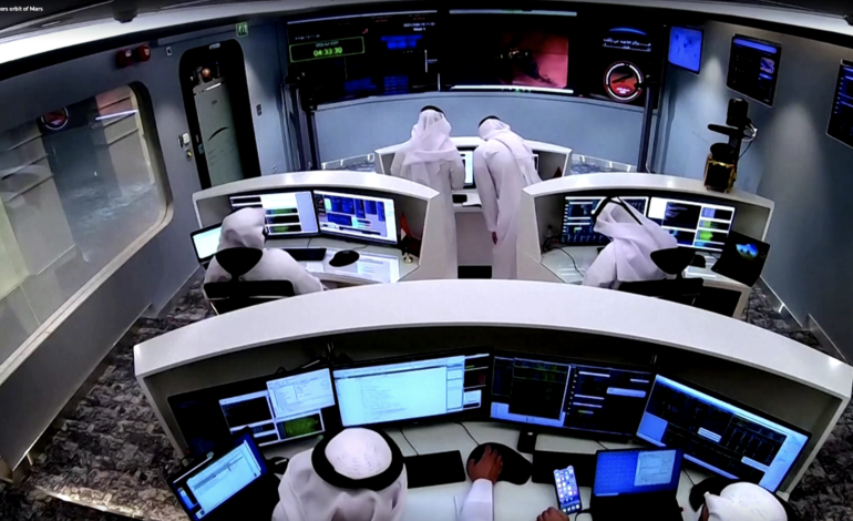 UAE’s Hope Probe enters orbit in first Arab Mars mission