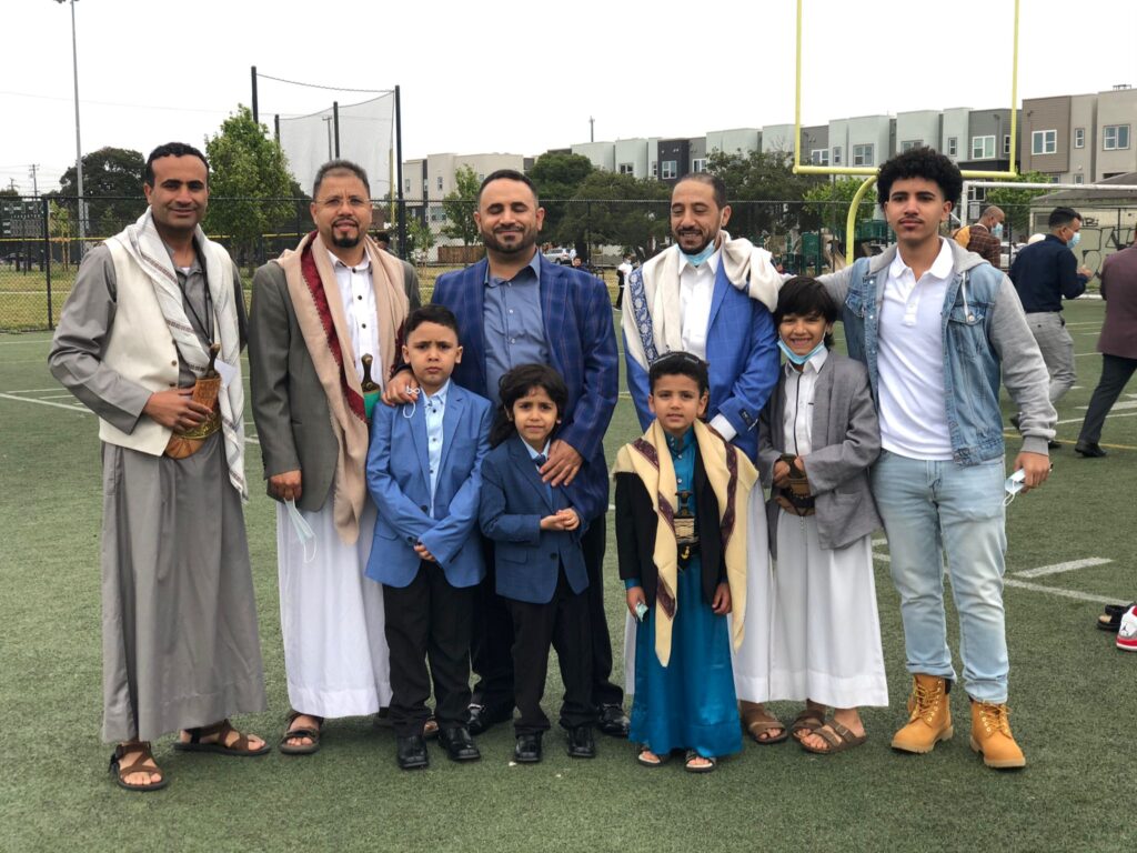 Yemeni community members in the Bay Area celebrate Eid Al-Fitr in in 2020