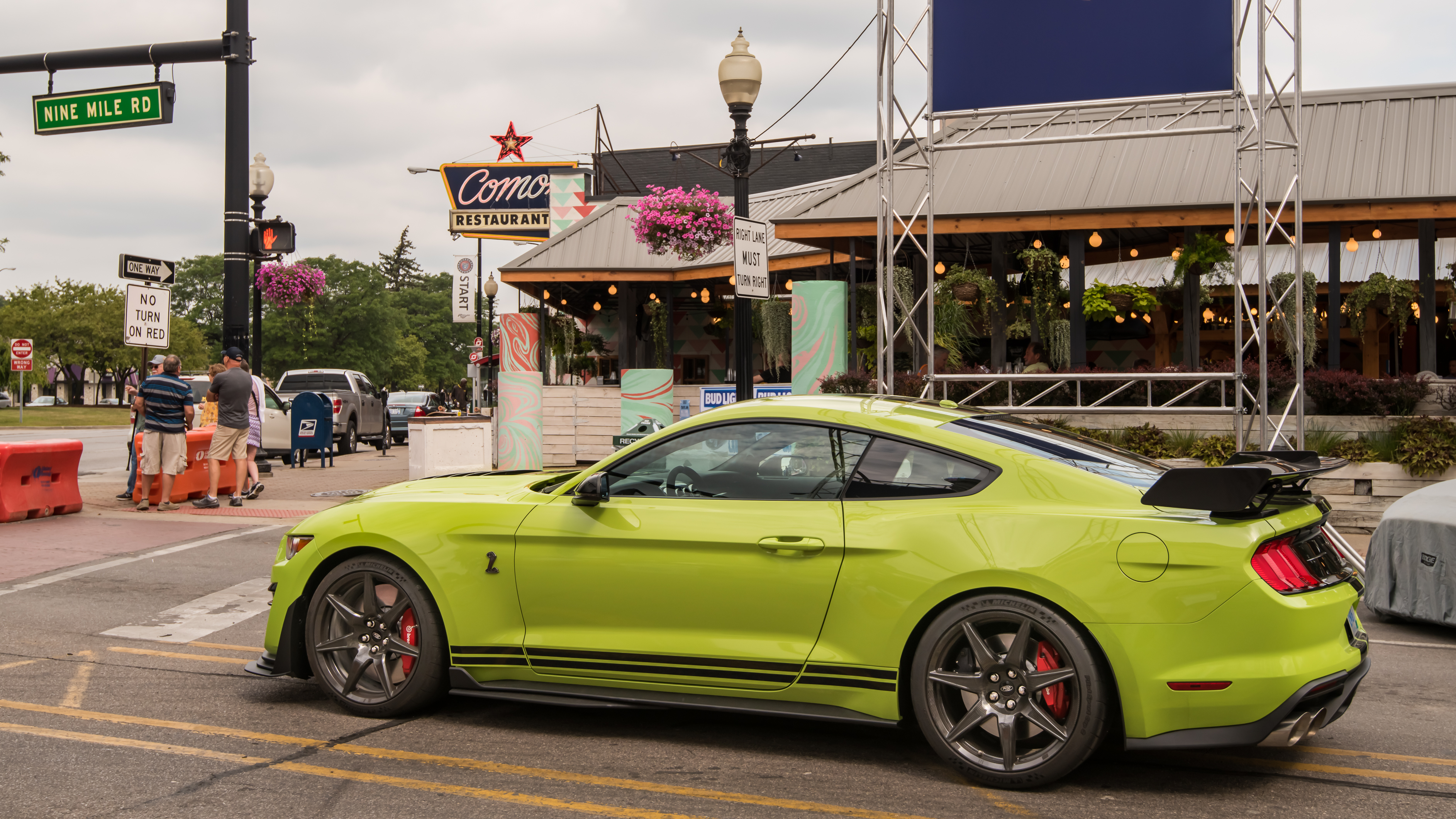 A 2020 Ford Mustang Shelby GT500 car in Ferndale, Michigan. Photo: Steve Lagreca/Shutterstock