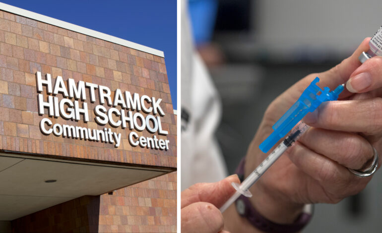 Hamtramck Public Schools to provide COVID-19 and flu vaccine clinics, including boosters