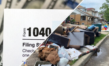 IRS: Taxpayers are eligible to deduct flood-related losses from 2021 tax returns