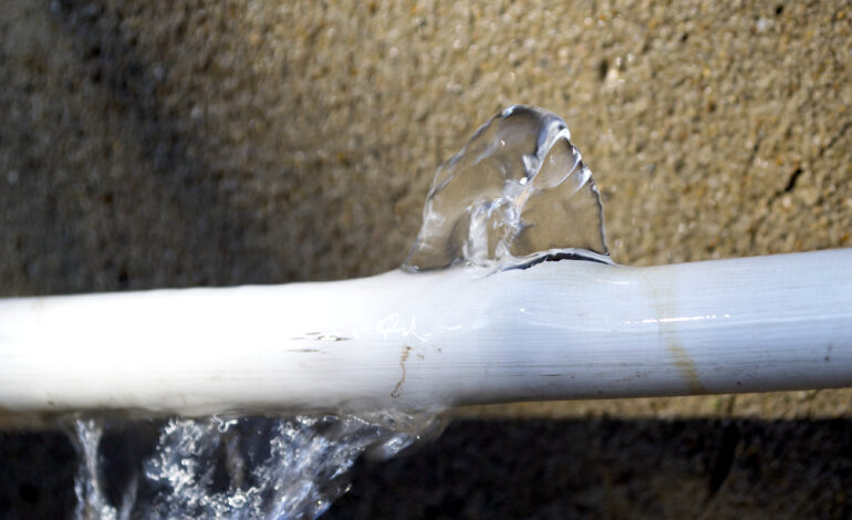Tips to prevent frozen pipes