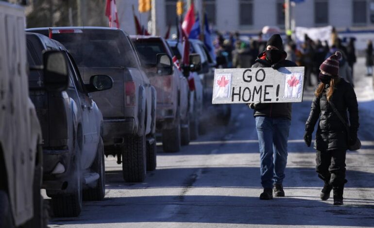 Key U.S.-Canada bridge reopens as Ottawa protest persists