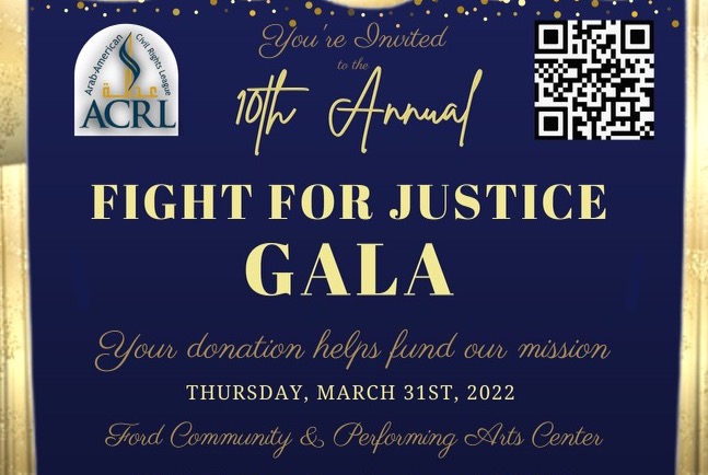 ACRL to hold 10th annual “Fight for Justice” gala in Dearborn