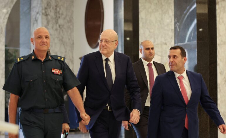 Lebanon’s Mikati named PM, urges action to secure IMF deal