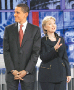 Obama pulls ahead in national polling; defeats Clinton, McCain