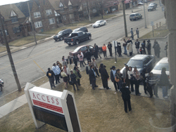 Bring lots of resumes to ACCESS job fair