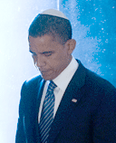 In Israel, Obama looks to votes back home