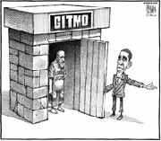 Obama defends Guantanamo closure, Cheney defends torture