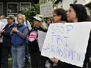 FBI raids on activists seen as political retribution