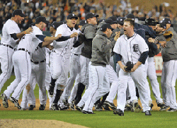 Tigers sweep Yankees, prepare for next Wednesday’s World Series opener