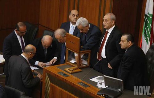 Lebanese Parliament fails to elect president in first round