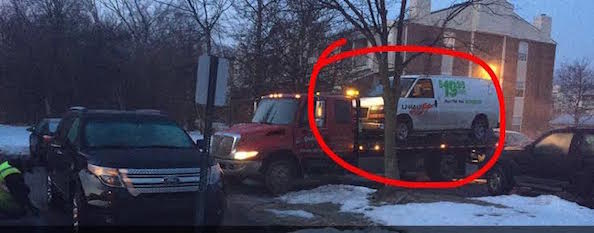 Four suspects arrested for attempting to steal car parts with U-haul at Fairlane Meadow