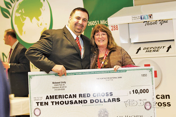 Midwest Recycling continues humanitarian efforts through partnership with Red Cross