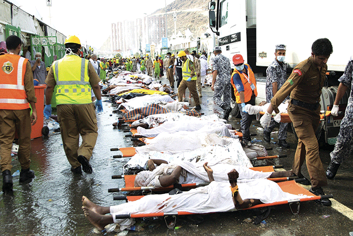 Local pilgrims tell horrifying stories from hajj stampede