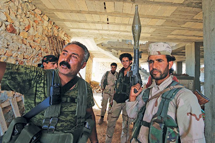 U.S.-backed forces enter strategic ISIS stronghold in Syria