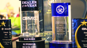 Dealer of the year award for Superior Buick GMC