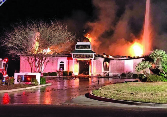 Texas man charged with hate crime for January mosque fire