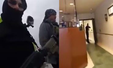 Two armed men who walked into police station hit with felonies