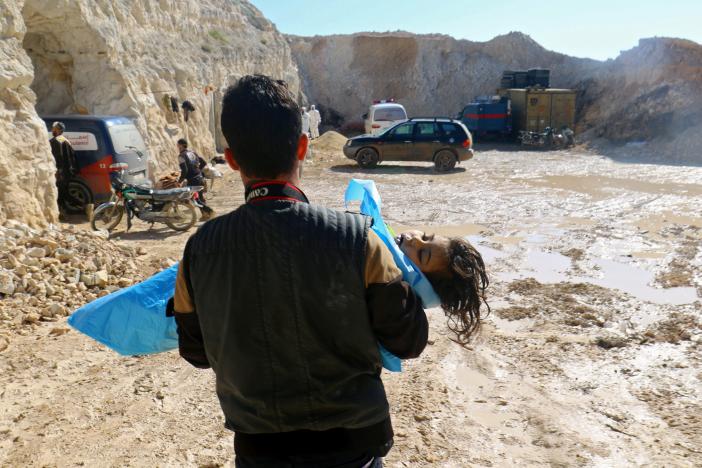 Syrian government denies responsibility in Idlib’s chemical attack, blames rebels