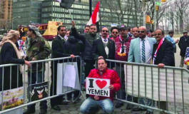 Yemeni Americans stage New York protest, urge U.S. to rethink Saudi alliance