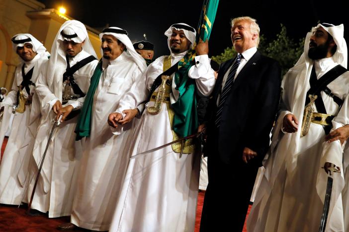Trump reaps Saudi arms deal, stronger ties