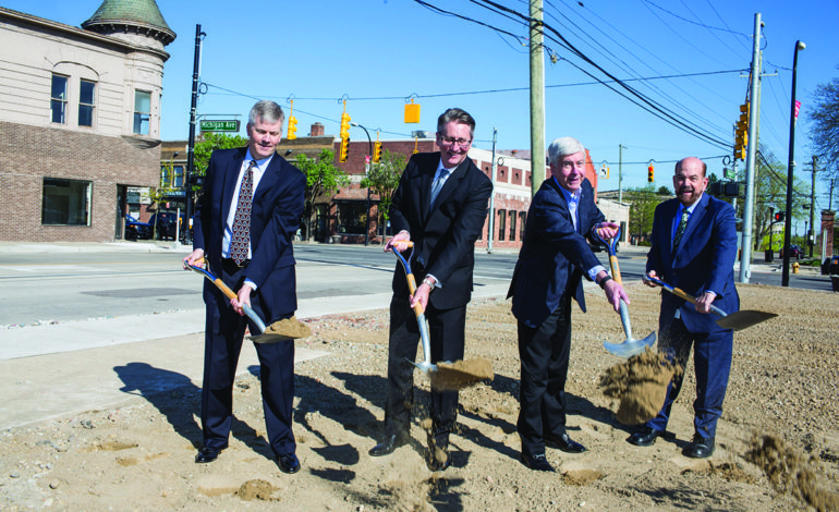 Ford breaks ground on Wagner Place in Dearborn