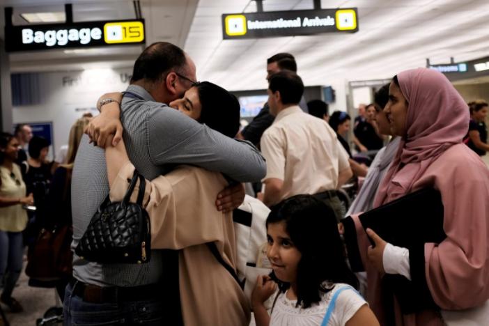Travel ban bars grandparents, fiancés from six Muslim countries