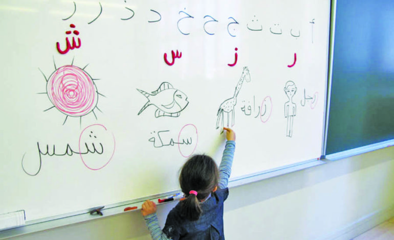 Arabic is the most prominent foreign language in Michigan