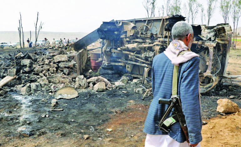 Yemen hit by more airstrikes in first half of 2017 than in all of last year