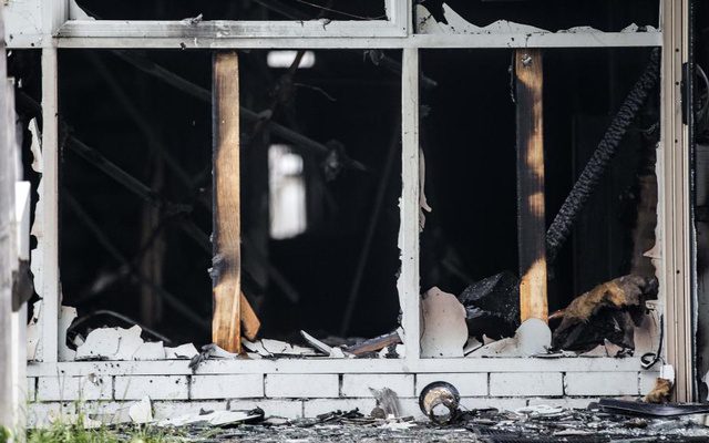 Australian men charged with terrorism over mosque fires