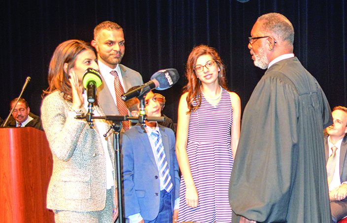 Community, officials celebrate Arab American successes at Judge Mariam Bazzi’s investiture