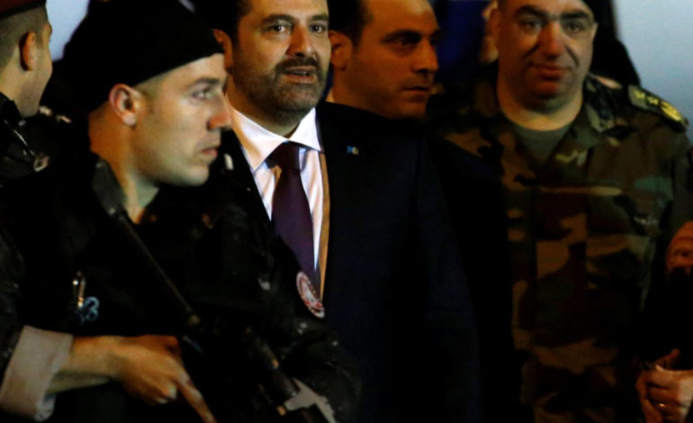 Hariri back in Lebanon on the eve of Independence Day