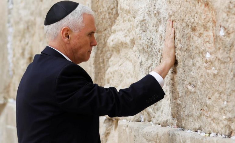 Pence’s Middle East