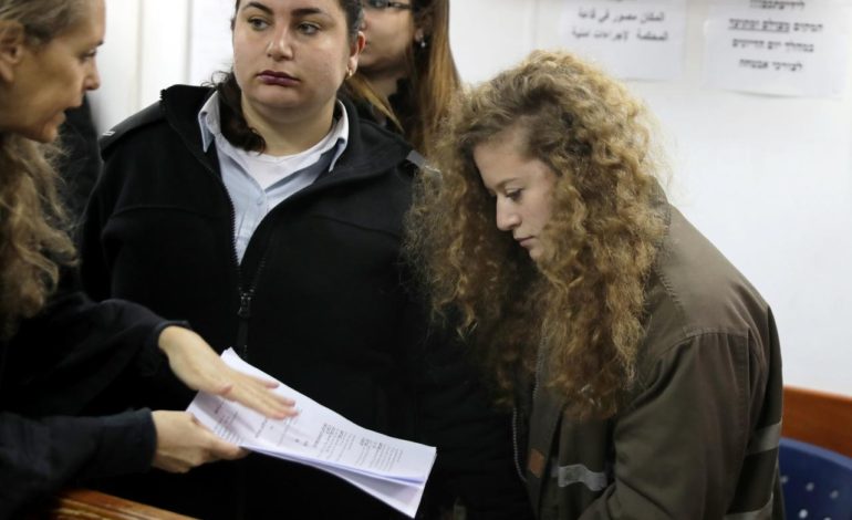 Ahed Tamimi’s trail begins in Israeli court