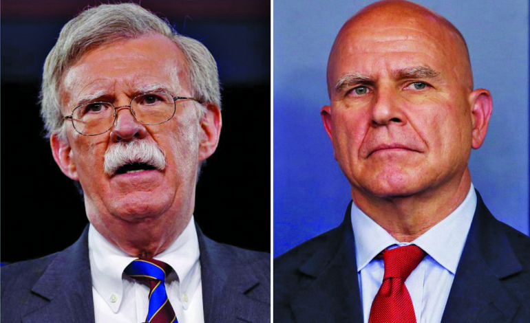 Trump replaces McMaster with warmongering Bolton as national security adviser