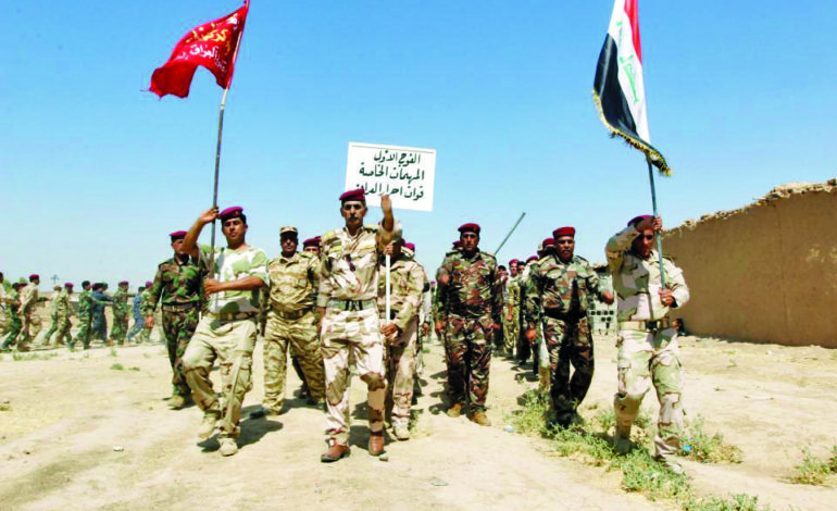 Iraq’s militias formally inducted into security forces