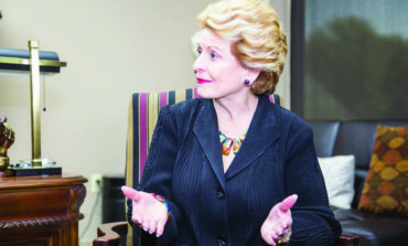 U.S. Senator Debbie Stabenow urges harder push for a 'blue wave', vows to stand against bigotry in Washington