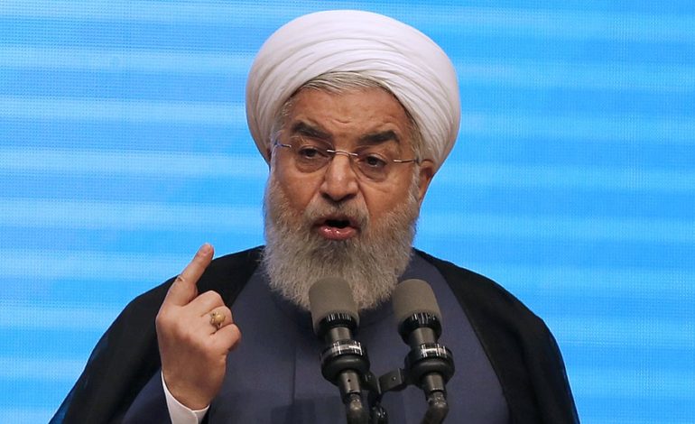 Rouhani dismisses Trump call for talks on eve of new sanctions