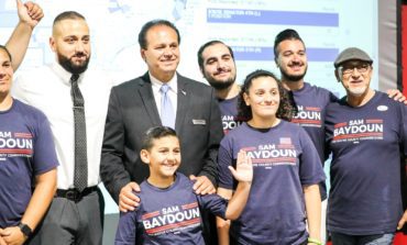 Sam Baydoun celebrates primary victory in Wayne County Commission race
