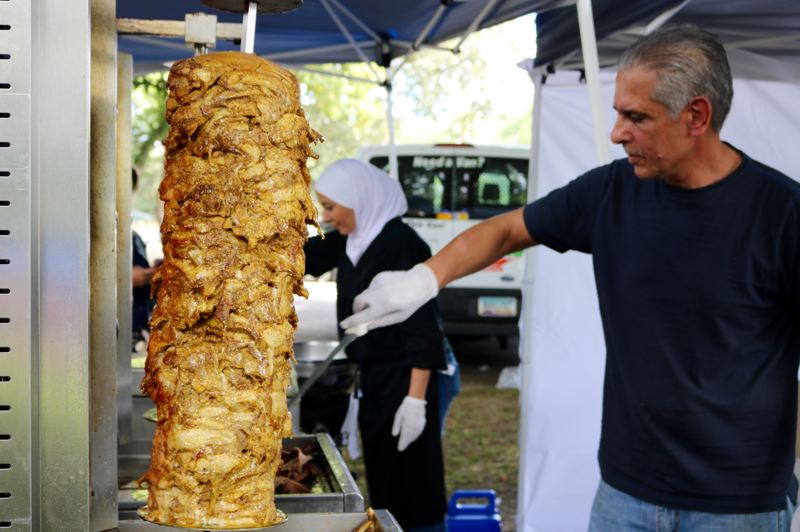Shawarma at the Portland Festival
